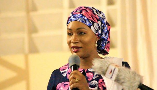 The second lady of the Republic of Ghana, Samira Bawumia