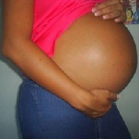 Pregnant girl