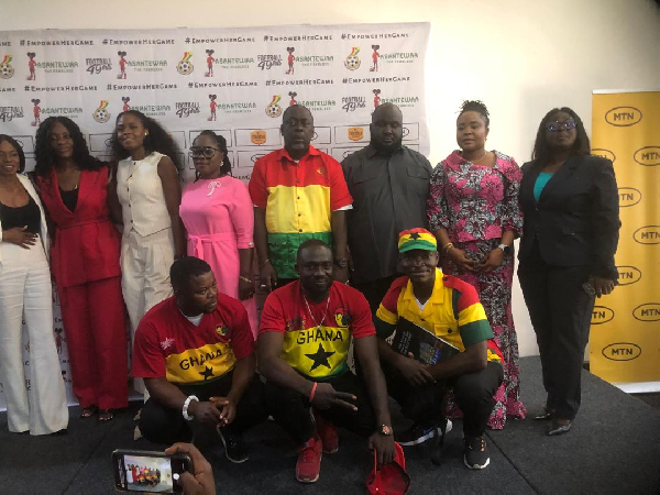 Some officials from the GFA and the Ghana Supporters Union were at the event