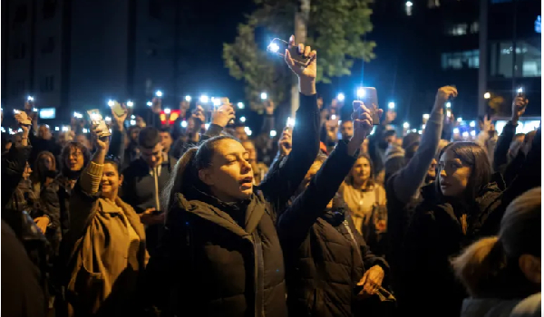 Protests rock the Serbian city of Novi Sad