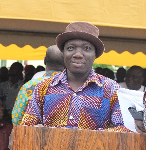 District Chief Executive for North Dayi, Edmund Kudjoh Atta