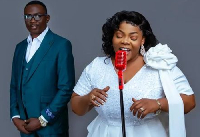 Gospel musician Celestine Donkor and her husband, Kofi Donkor