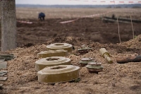 Photo of anti-personnel mines