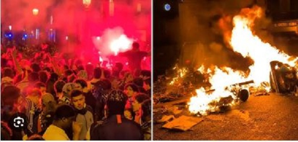 3 fans injured, 44 arrested, car burnt after violence erupted during PSG's win over Arsenal