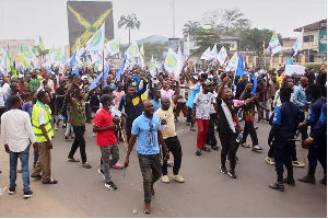 Opposition parties march in Kinshasa against Tshisekedi’s proposed constitutional changes Opposition parties march in Kinshasa against Tshisekedi’s proposed constitutional changes