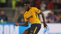Thomas Partey in action for his Spanish side Athletico Madrid