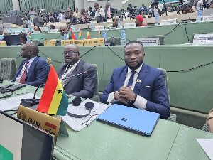 Dr. Alex Ampaabeng (3rd Right), Deputy Minister of Finance