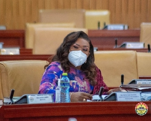 Mavis Hawa Koomson Parliament2021