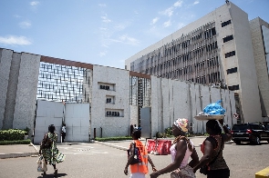 The Bank of Ghana Headquaters [Credit Bloomberg]
