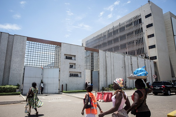 The Bank of Ghana Headquaters [Credit Bloomberg]