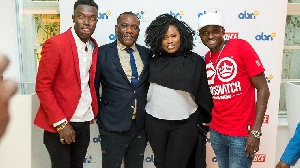 Lydia Forson, Reggie N Bollie and other at the launch