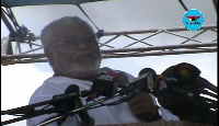Former President JJ Rawlings was speaking at the 38th commemoration of June 4 Revolution in Wa