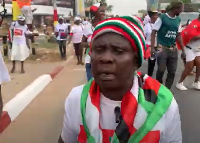 82-year-old Aggie joined the NDC's Victory Walk