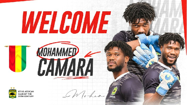 Mohammed Camara has signed a two-year deal with Kotoko