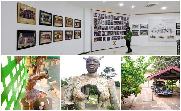 Artefacts in some of the Asanteman museums