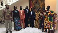 The cocoa farmers were commended for working relentlessly to ensure sustainable cocoa production
