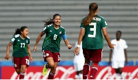 Nicole Perez scored twice to restore parity for the Mexicans