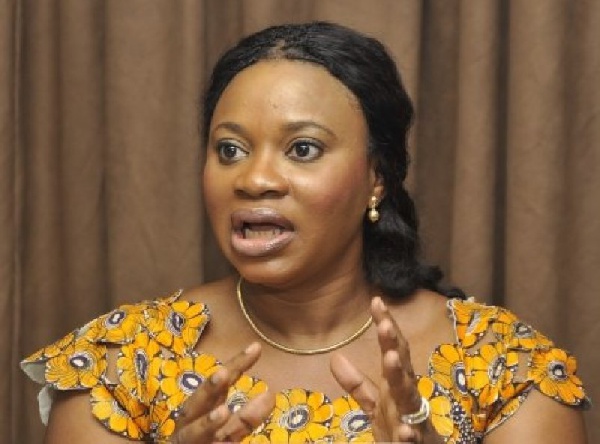 Charlotte Osei - Chairperson of the EC
