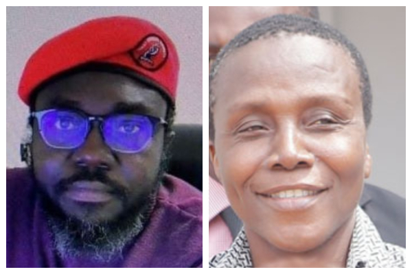 A photo collage of Oliver Barker-Vormawor (L) and Gregory Afoko