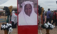 President John Dramani Mahama's mother, late Abiba Nnaba Mahama was buried June 17, 2016