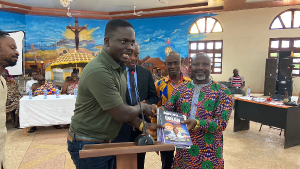 The customised reading books have been developed and printed for every pupil from Primary 1 to 6