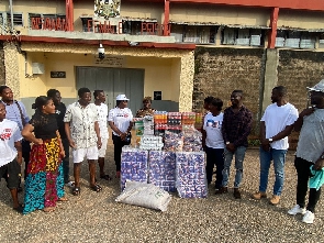 WOFASEM Motors donating to the Nsawam Female Prison