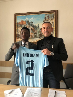 Inkoom signed a six month contract with the club