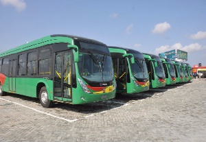 File: Ayalolo buses parked at the terminal