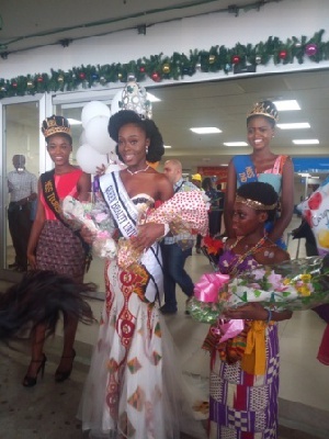 Miss Abena Akuaba Appiah, the beauty queen universe
