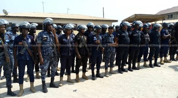 Some Police personnel