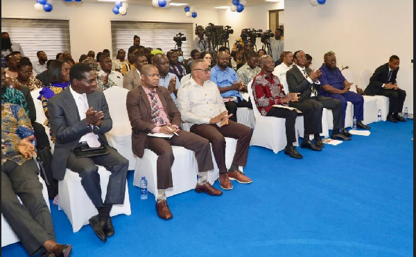 The launch of the report was attended by rice farmers from Volta and Oti regions