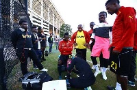 Black Stars' second training session ahead of Canada friendly