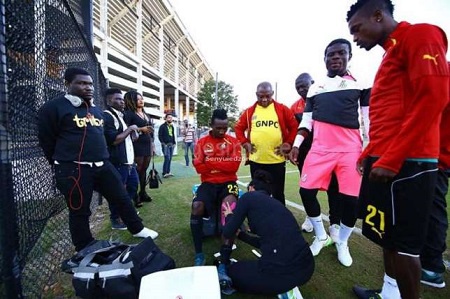 Black Stars' second training session ahead of Canada friendly