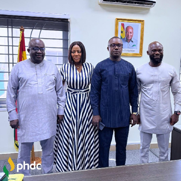 The visit by John Jinapor forms part of his working and familiarisation tour of agencies