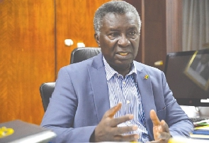 Former Minister for Environment, Information, Science and Technology, Prof. Kwabena Frimpong-Boateng