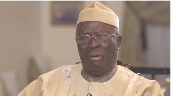 Leader of di pan Yoruba socio-political group, Afenifere, Chief Ayo Adebanjo