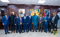 The five-member delegation was led by Dr Cliff Kenneth Chiunda, Secretary to the Treasury of Malawi