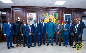 The five-member delegation was led by Dr Cliff Kenneth Chiunda, Secretary to the Treasury of Malawi