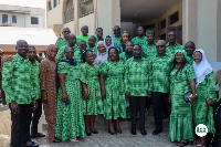ADB management staff and the invited Clergy