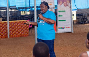 Director for Gender in the Volta Region, Madam Thywil Eyra Kpe