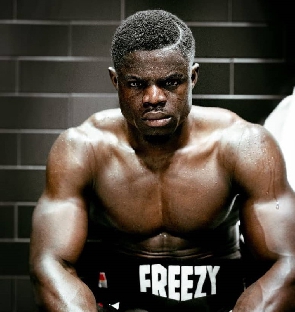 Ghanaian boxer, Seth Gyimah alias Freezy Macbones