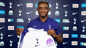 Kudus has signed for Tottenham Hot spur and will wear the No. 20 shirt