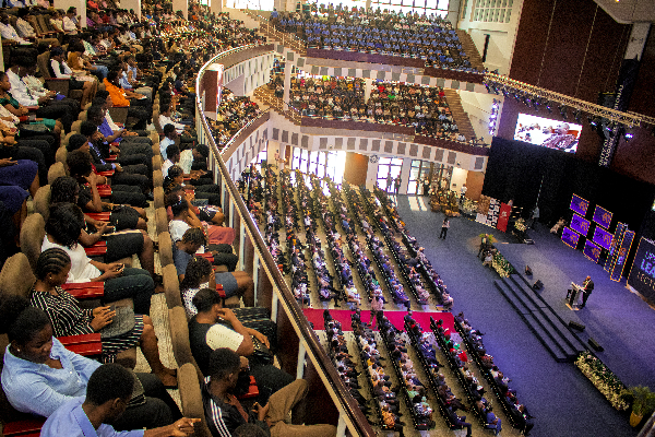 Jacob Zuma delivered the speech at the  Kofi Ohene-Konadu Auditorium in UPSA