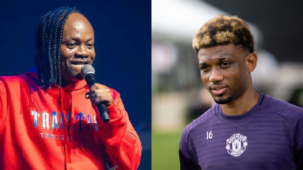 Daady Lumba (L) and Amad Diallo (R)