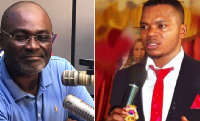 Kennedy Agyapong (left) and Bishop Daniel Obinim (Right)