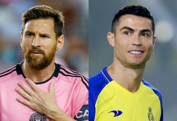 Lionel Messi and Cristiano Ronaldo