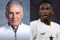 Carlos Queiroz (L) named Baba Rahman (R) in the squad to face Mexico