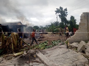Abura Dunkwa youth attack Malians over killing of security guard