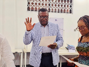 Former Member of Parliament for Suhum, Frederick Opare-Ansah