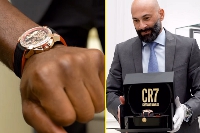 Cristiano Ronaldo gifts Cameroonian boxer £110,000 watch